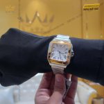 Kỳ Lân Luxury Cartier Santos de Cartier Large Size 18 Đồng hồ Cartier Santos de Cartier Large Size