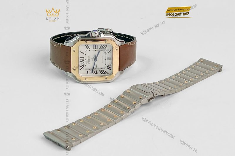 Kỳ Lân Luxury Cartier Santos de Cartier Large Size 4 Đồng hồ Cartier Santos de Cartier Large Size