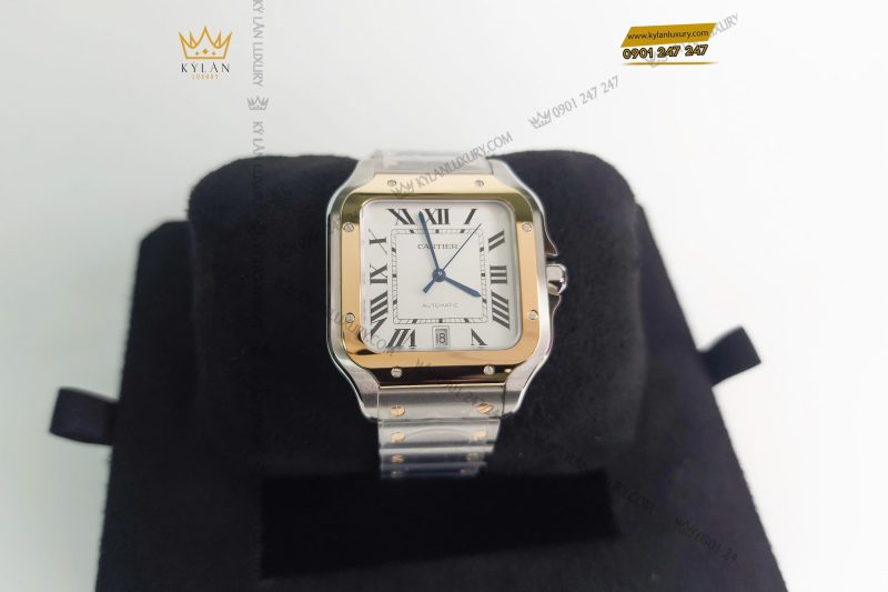 Kỳ Lân Luxury Cartier Santos de Cartier Large Size 5 Đồng hồ Cartier Santos de Cartier Large Size