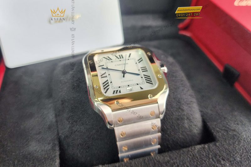 Kỳ Lân Luxury Cartier Santos de Cartier Large Size 6 Đồng hồ Cartier Santos de Cartier Large Size