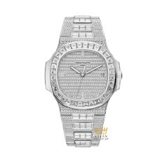 Đồng hồ Patek Philippe Nautilus kim cương 5719/10G-010