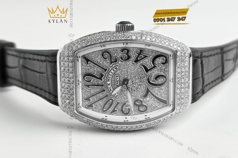 Đồng hồ Franck Muller Vanguard V32 Black Full Diamonds