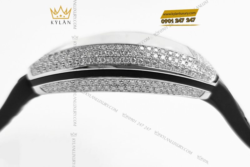 Đồng hồ Franck Muller Vanguard V32 Black Full Diamonds
