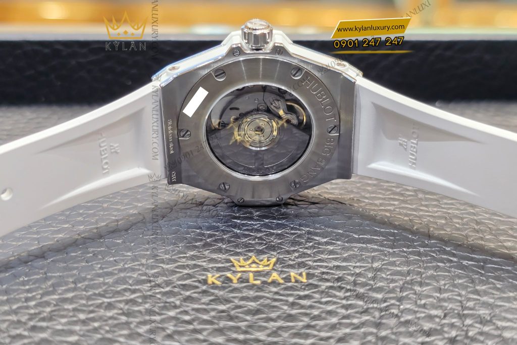 Kỳ Lân Luxury Dong ho Hublot Big Bang One Click Steel White Diamonds 33mm 12 Đồng hồ Hublot Big Bang One Click Steel White Diamonds 33mm