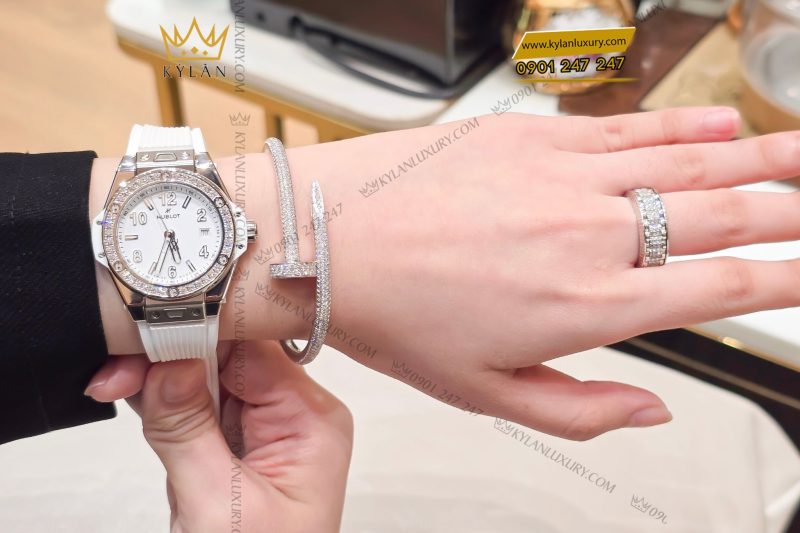 Đồng hồ Hublot Big Bang One Click Steel White Diamonds 33mm