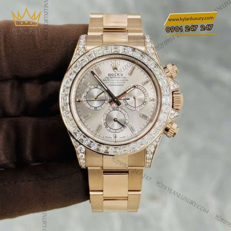 Đồng hồ Rolex Cosmograph Daytona 40 126595TBR-0001 mặt số Sundust