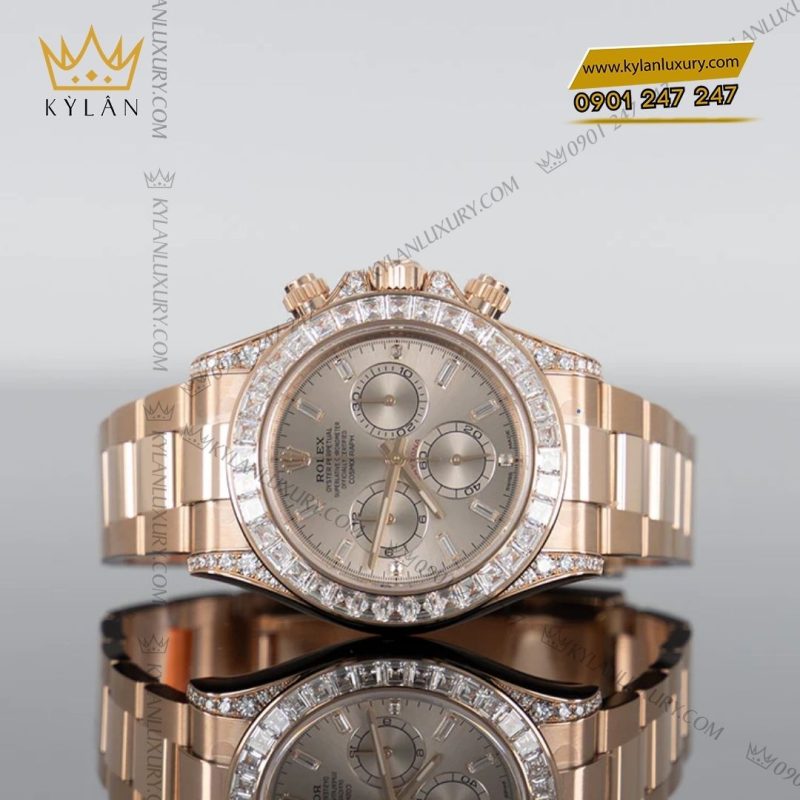 Đồng hồ Rolex Cosmograph Daytona 40 126595TBR-0001 mặt số Sundust