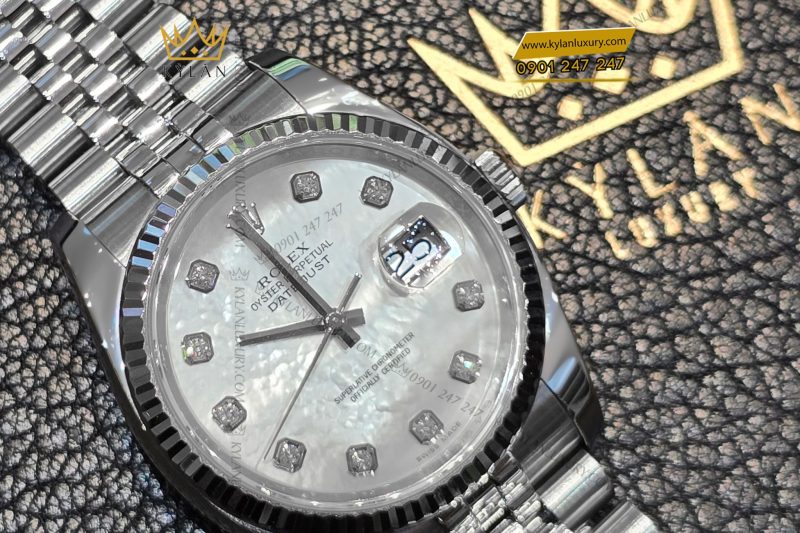 Đồng hồ Rolex Datejust 36 116234 mặt khảm trai