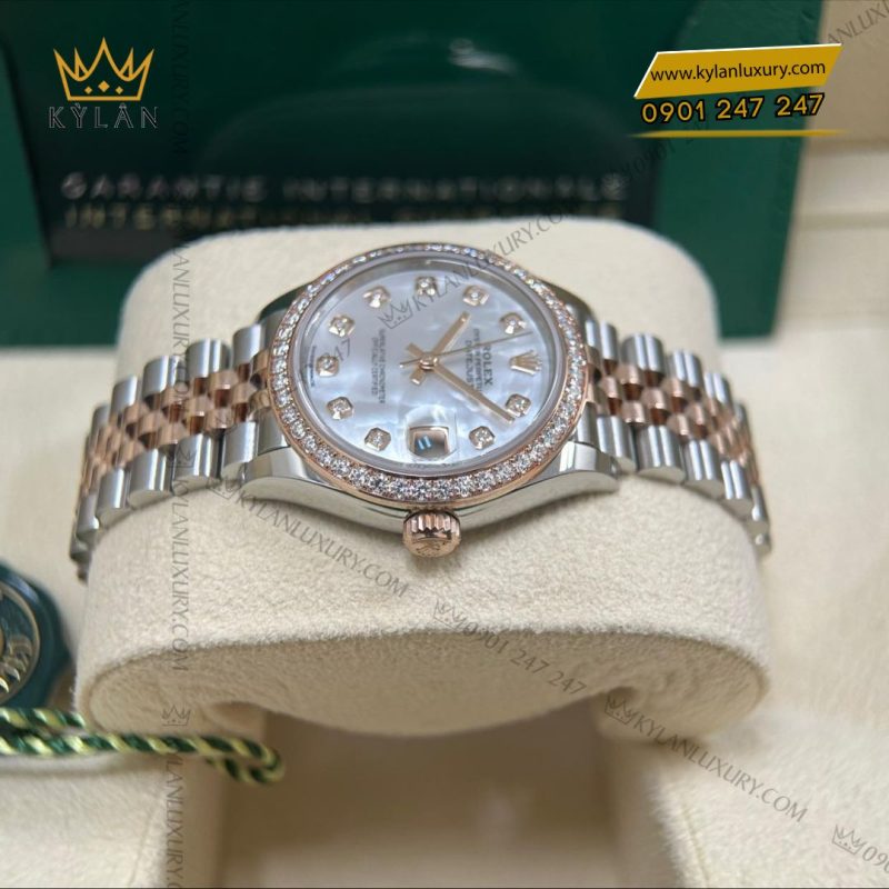 Đồng hồ Rolex Datejust 31 278381RBR-0026 mặt khảm trai