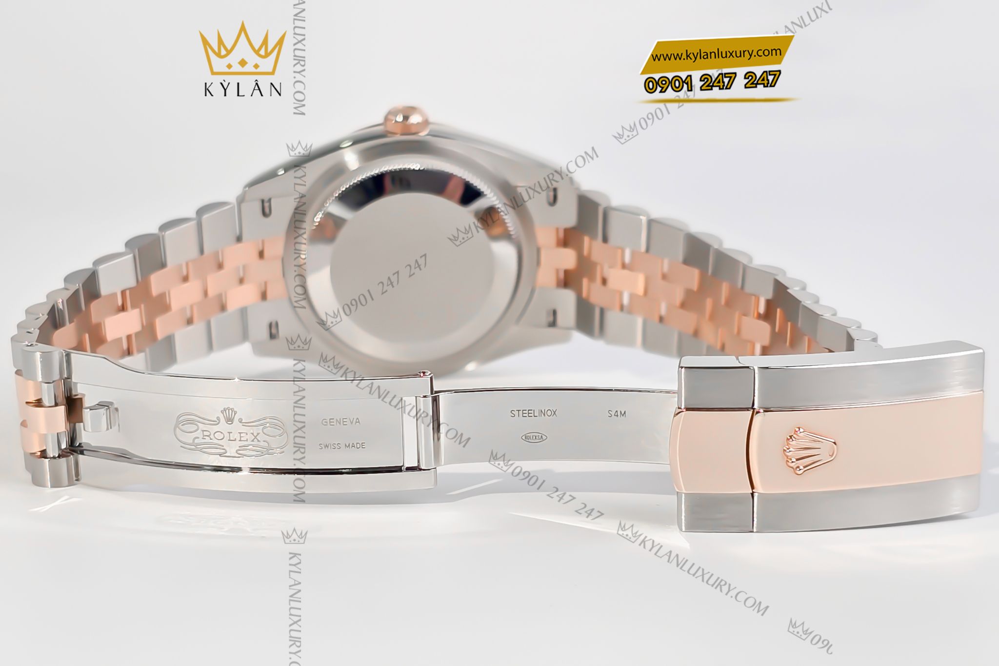 Kỳ Lân Luxury Dong ho Rolex Datejust 36 126231 0019 mat so den 2 Đồng hồ Rolex Datejust 126231-0019 Black Dial