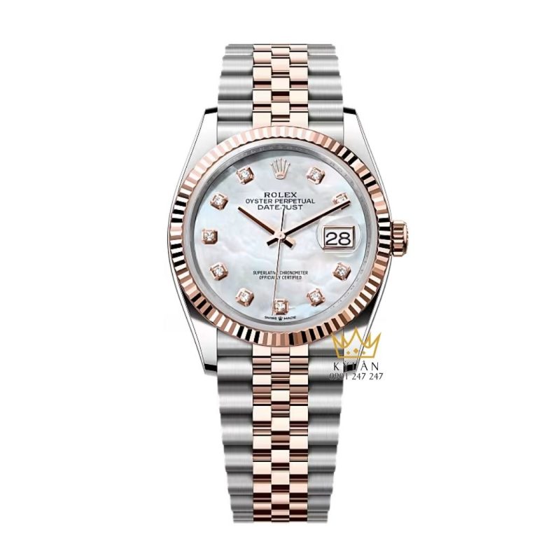 Đồng hồ Rolex Datejust 36 126231-0021 mặt khảm trai