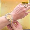 Đồng hồ Rolex Datejust 41 126333 mặt Champagne nạm kim cương