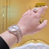 Đồng hồ Rolex Day Date 40 228235-0004 mặt số Sundust, cọc số kim cương