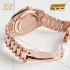 Đồng hồ Rolex Day Date 40 228235-0004 mặt số Sundust, cọc số kim cương