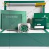 Đồng hồ Rolex Oyster Perpetual 41 134300-0005 mặt số xanh lá
