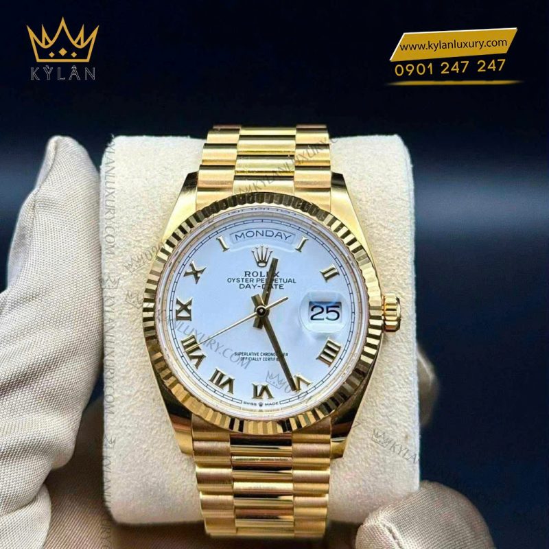 ROLEX DAY-DATE 36 Vàng vàng 18 ct - m128238-0076