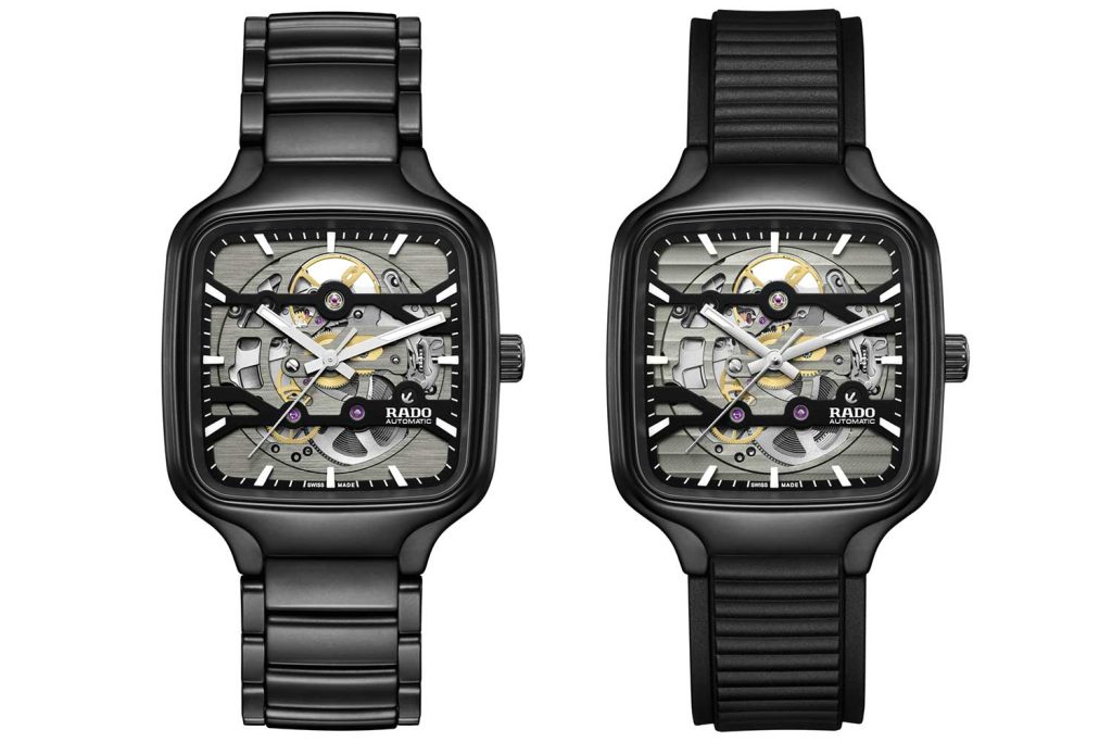 Kỳ Lân Luxury Rado True Square Skeleton3 Khám phá Rado True Square Skeleton và Rado Anatom