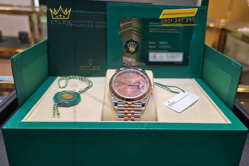 Đồng hồ Rolex Datejust 126331-0004 Chocolate Dial