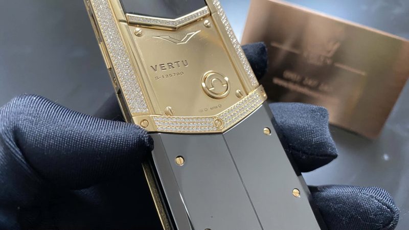 Kỳ Lân Luxury Vertu Signature S 1 Vertu Signature S full kim vàng chanh fullbox