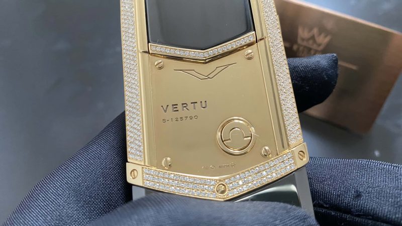 Kỳ Lân Luxury Vertu Signature S 11 Vertu Signature S full kim vàng chanh fullbox