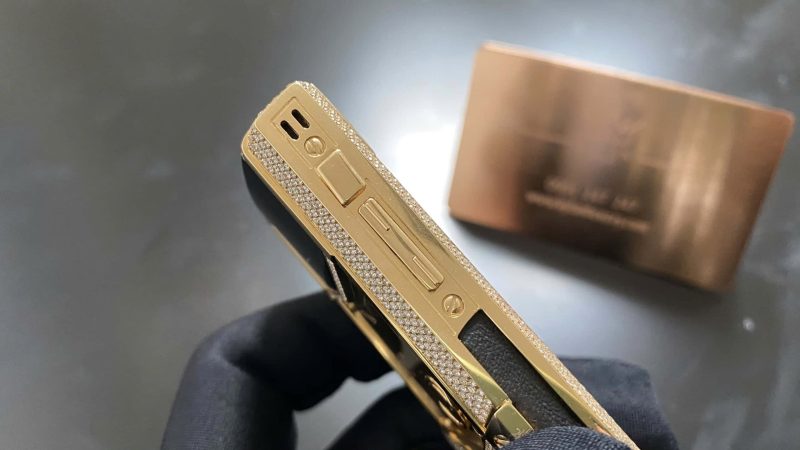 Kỳ Lân Luxury Vertu Signature S 16 Vertu Signature S full kim vàng chanh fullbox