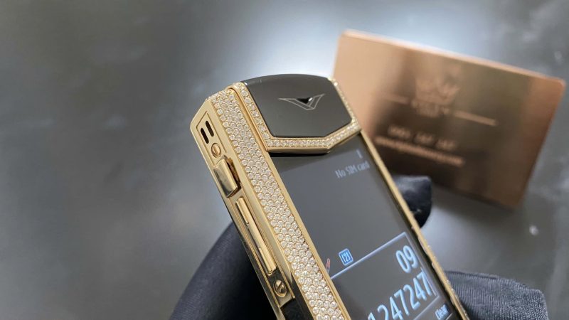 Kỳ Lân Luxury Vertu Signature S 18 Vertu Signature S full kim vàng chanh fullbox