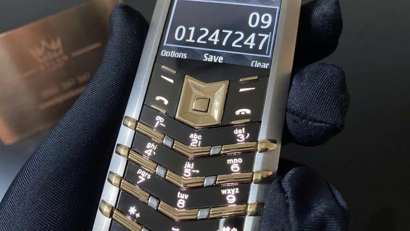 Kỳ Lân Luxury Vertu Signature S 2 1 Vertu Signature S Điểm Vàng