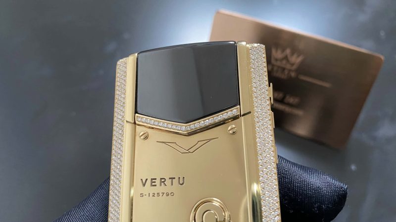 Kỳ Lân Luxury Vertu Signature S 22 Vertu Signature S full kim vàng chanh fullbox