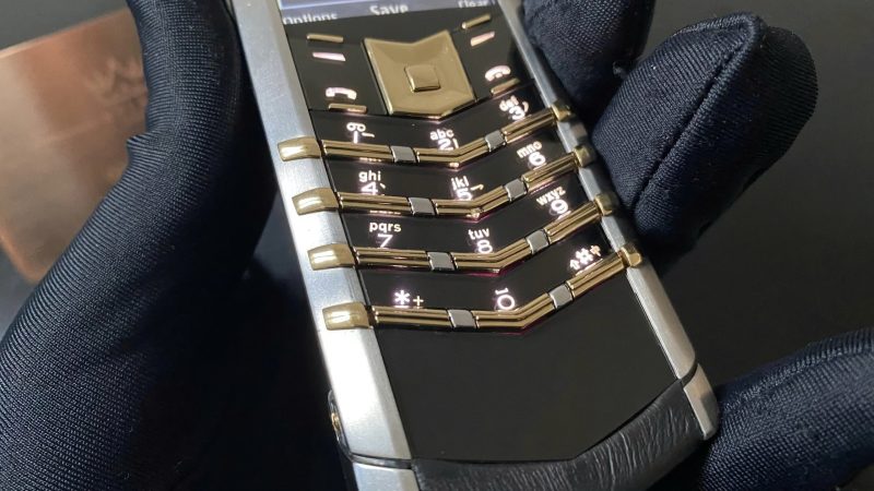 Kỳ Lân Luxury Vertu Signature S 4 1 Vertu Signature S Điểm Vàng