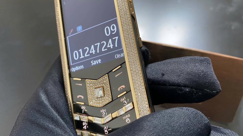 Kỳ Lân Luxury Vertu Signature S 4 Vertu Signature S full kim vàng chanh fullbox