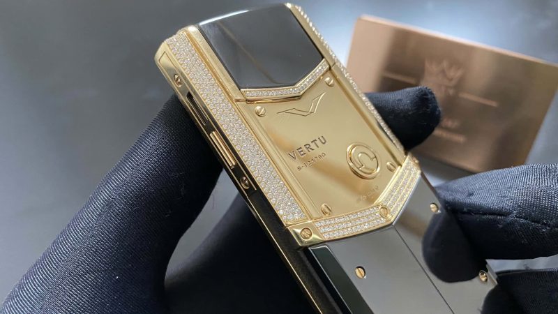 Kỳ Lân Luxury Vertu Signature S 7 Vertu Signature S full kim vàng chanh fullbox