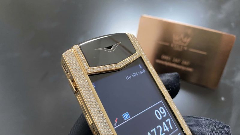 Kỳ Lân Luxury Vertu Signature S 9 Vertu Signature S full kim vàng chanh fullbox