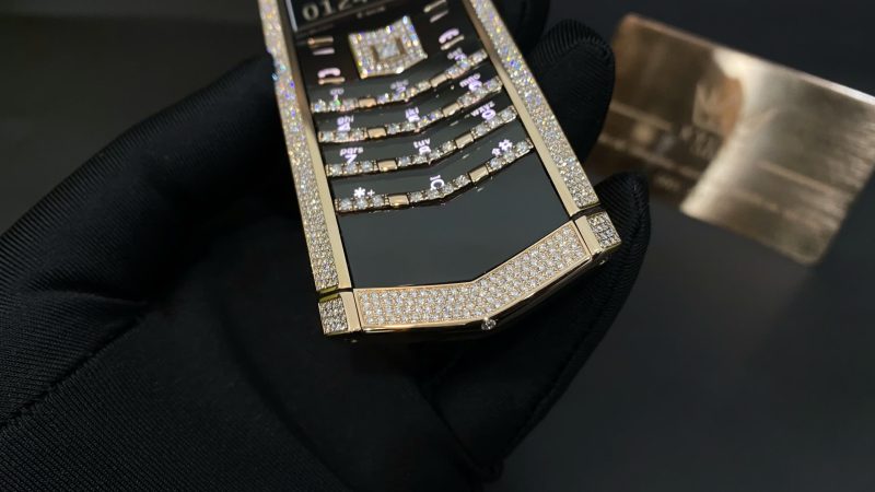 Kỳ Lân Luxury Vertu Signature S Full Gold Full Diamond 22 Vertu Signature S Full Gold Full Diamond