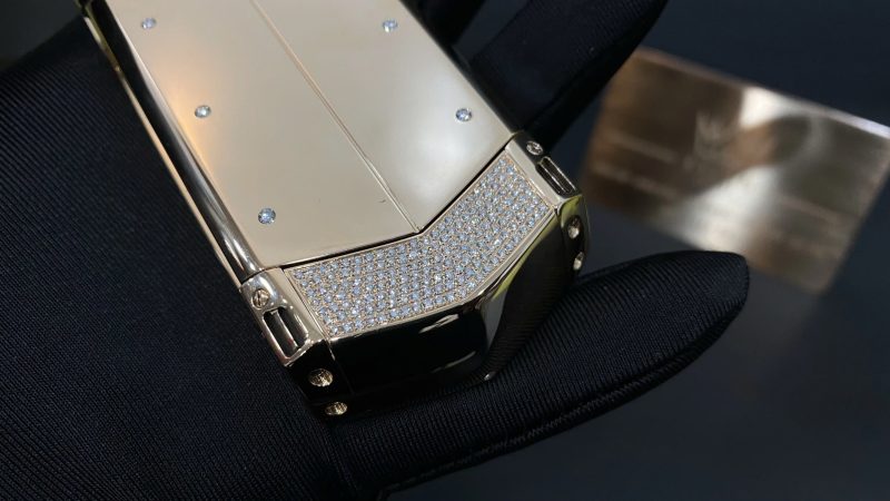 Kỳ Lân Luxury Vertu Signature S Full Gold Full Diamond 26 Vertu Signature S Full Gold Full Diamond