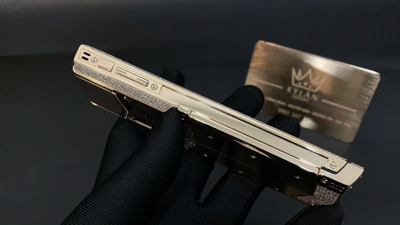 Kỳ Lân Luxury Vertu Signature S Full Gold Full Diamond 32 Vertu Signature S Full Gold Full Diamond