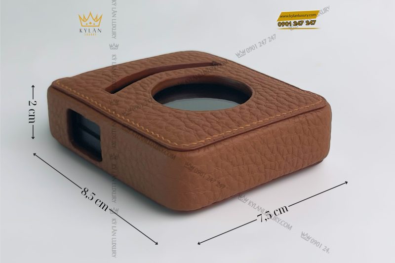 Kỳ Lân Luxury bao da dien thoai vertu ironflip da togo mau nau 2 1 1 Bao da điện thoại Vertu Ironflip da Togo màu nâu