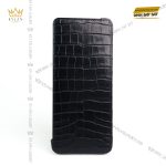 Kỳ Lân Luxury bao da dien thoai vertu logo vertu vang trang nguyen khoi au750 9 scaled 1 Bao da điện thoại Vertu da cá sấu Alligator đính logo Vertu vàng trắng nguyên khối Au750