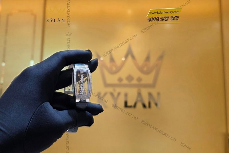 Đồng hồ Corum Golden Bridge Miss White Gold Diamonds