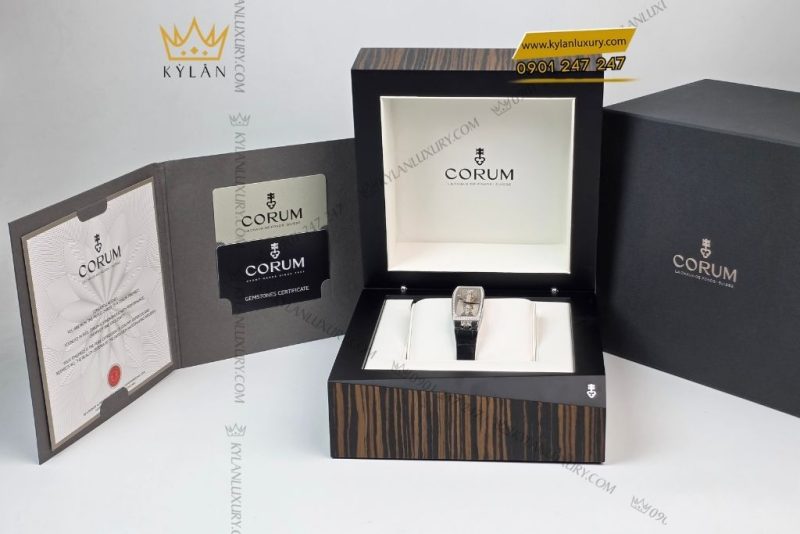 Đồng hồ Corum Golden Bridge Miss White Gold Diamonds