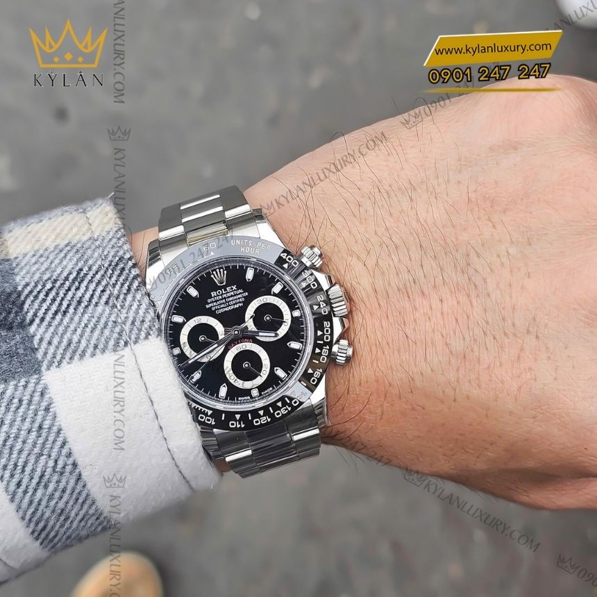 Kỳ Lân Luxury daytona 116500ln 0002 2 ROLEX COSMOGRAPH DAYTONA OYSTERSTEEL - M116500ln-0002