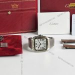 Kỳ Lân Luxury dong ho Cartier Santos de Cartier Medium Size 35mm 3 Đồng hồ Cartier Santos de Cartier Medium Size 35mm