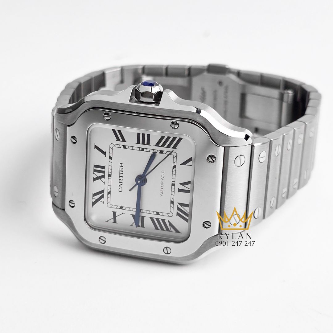 đồng Hồ Cartier Santos 100 L Đồng Hồ Cartier Santos De Cartier