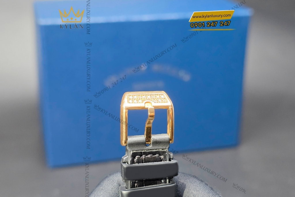 Kỳ Lân Luxury dong ho franck muller gold custom diamond 11 Đồng hồ Franck Muller Geneve V32 Rose Gold Diamond