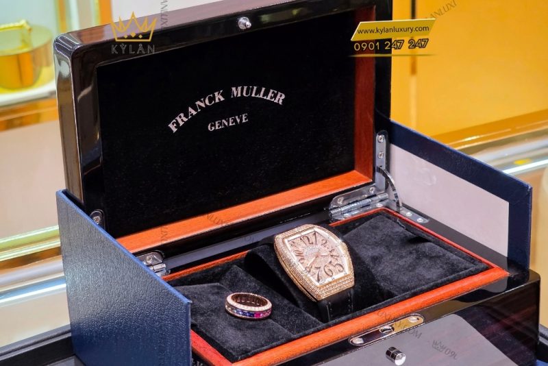 Đồng hồ Franck Muller Geneve V32 Rose Gold Diamond