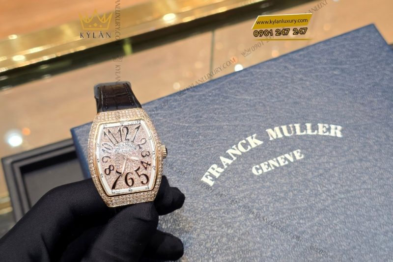 Đồng hồ Franck Muller Geneve V32 Rose Gold Diamond