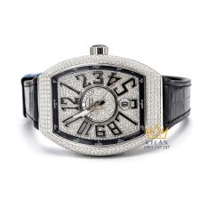 Đồng hồ Franck Muller Vanguard V41 SC DT Black Full Diamond
