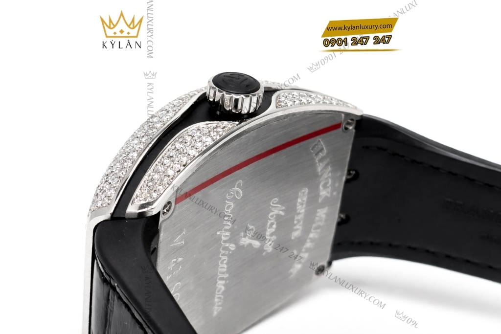 Kỳ Lân Luxury dong ho franck muller vanguard v41 sc dt ac brnr 4 Đồng hồ Franck Muller Vanguard V41 SC DT AC BRNR