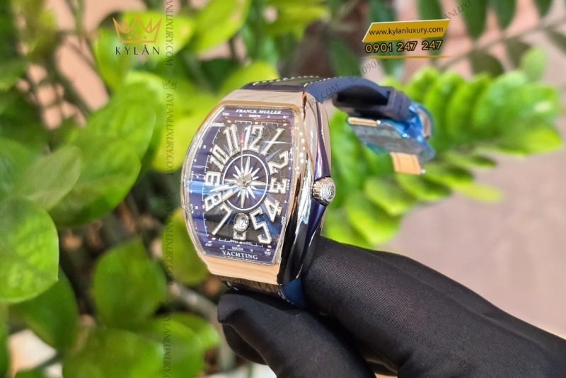 Đồng hồ Franck Muller Vanguard Yachting - V41 SC DT mặt số xanh