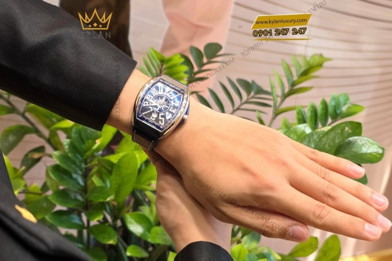 Đồng hồ Franck Muller Vanguard Yachting - V41 SC DT mặt số xanh