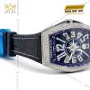 Đồng hồ Franck Muller Yachting V41 SC DT xanh dương kim cương